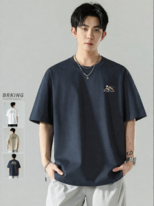 Wood soon | Quick-Drying Cool Feel Loose Summer Sport Mid-Sleeve T-Shirt