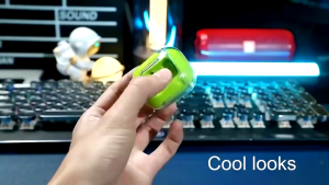 Fon Kepala Tanpa Wayar Ultra Pods TWS Fon Telinga Lutsinar Kuasa LED Paparan Digital Bluetooth 5.3 Muzik Permainan