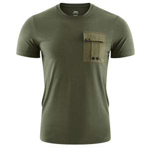 Jeep | Jeep Official New Casual Sporty White Short Sleeve Mens T-shirt Outdoor Loose Fit Summer City Outdoor Round Neck Tee