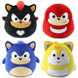 (Super Fan) Super Sonic Plush Toy Soft Doll Tarsnake Hedgehog Stuffed Toys for Kids Baby Holiday Birthday Gifts
