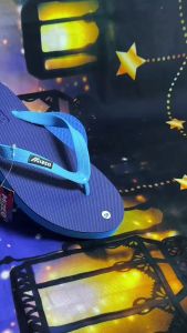 MIZEO STREET Sandal Jepit Rubber Pria Wanita Lentur M021 Biru