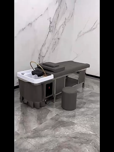 Happihaus Thai style Shampoo Bed for Hair Salon Deep Basin Barber Shop Dedicated Beauty Shampoo FullLying Dual-use Shampoo Bed