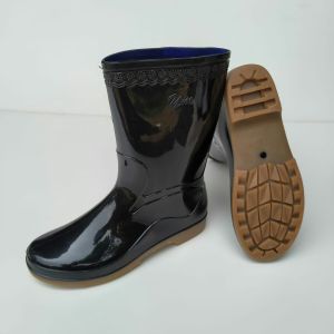 Sepatu Boots Karet Anti Air Yumeida Kuning/hijau