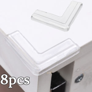 4/8pcs L Shape Right Angle Silicone Pads for Home Windows Kids Baby Anti-collision Safety Protector Table Corner Edge Protection Cover