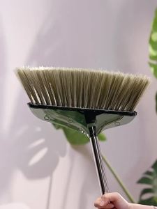 youqin | Home Use Transparent 2026 New Non-Hair-Adhesive Broom and Dustpan Set
