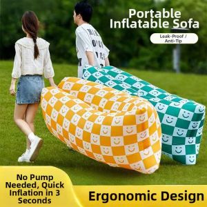 ZHENMIAO | Inflatable Sofa Portable Foldable Single