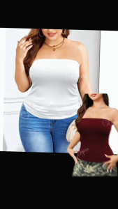 plus size tube body top (Ashe)