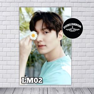 hiasan dinding lee mino poster foto lee minho ukuran besar hiasan kamar aesthetic kpop lee minho