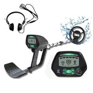 Metal Detector for Beach Treasure Hunting with LED Display Waterproof Handheld Metal Detector for Coins Jewelry Toy Metal Detect