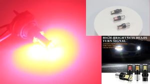 1pcs T20 1157 reverse light brake light 1156 ba15s LED signal super bright W21W P21 5W LED Car Signal Light Auto Reverse Light