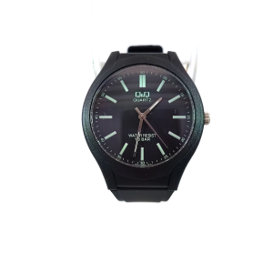 Q&Q (VR72J008Y) Black & Light Green Casual Analog Watch