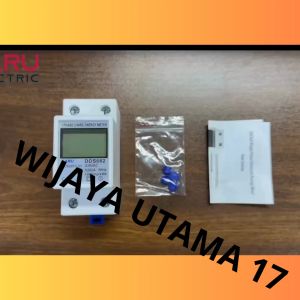 COD XINZHUO Meteran Listrik Digital kWh Otomatis Din Rail Single Phase / meteran listrik pln 230V DDS662