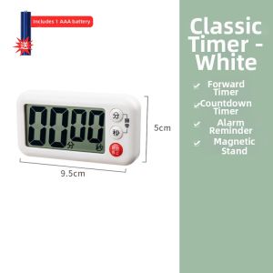 Magnetic Timer Large Screen Loud Alarm