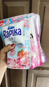 So Klin RAPIKA 3 in 1 300ML BANNED ISI 3pcs Pelicin Pewangi Pakaian Anti Bau