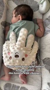 Remote Control Baby Startle Soother Glove – Auto-Pat Function Mimics Moms Touch for 3+ Month Babies