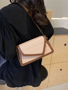 Fancy Niche Style Underarm Bag Women's Bag 2024 Summer New Arrival Fashion All-Match Best Selling Work Clothing Shoulder Small Square Bag