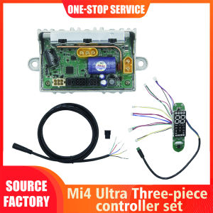 E-Scooter Controller Kit: MI4Ultra Mainboard Controller + Bluetooth Version Dashboard + Communication Cable