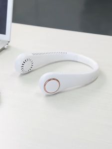 Leafless Neck fan usb Lazy charging Mini Outdoor sports neck fan Mobile