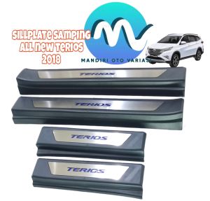Sillplate pintu samping mobil daihatsu all new terios 2018 sill plate pijakan kaki mobil