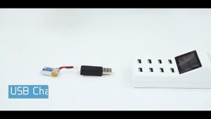 Tàu Điều Khiển Từ Xa JJRC H36 Tỷ Lệ 1:20 Máy Bay Trực Thăng UAV Máy Bay Không Người Lái RC Có Đèn LED Đồ Chơi Quà Tặng Cho Trẻ Em Tần Số 2.4G