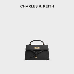 Charles & Keith | Lichee Texture Bow Handbag