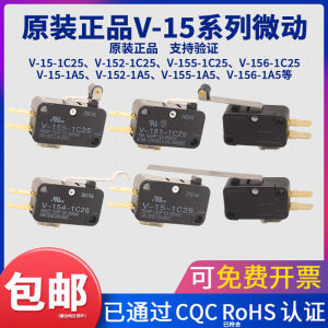Original Omron Micro Switch V-152/155/156-1C25/1A5 Small Travel Limit Switch Electronic Components Market