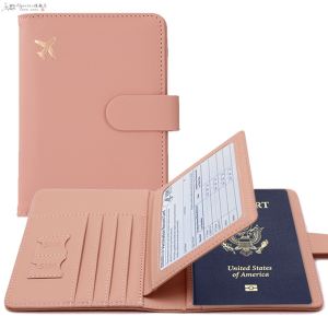 New Multi-Functional Passport Holder Document Organizer Air Ticket Storage Bag RFID Anti-Theft Card Case Travel Essential
