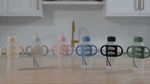 Dr. Browns F. Bottle 8oz/250ml PP Narrow-Neck Options+ Sippy Spout w/sil. Handles 1pc