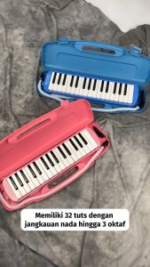 Pianika Pro Speeds Pianica Alat Musik Tiup Piano Hardcase Cover QM-38