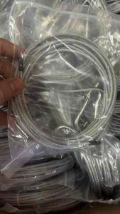 【จัดส่งฟรี+COD】เชือกตากผ้า ลวดสลิง สลิง ยาว 5เมตร ลวดสลิงตากผ้า ดวงอาทิตย์เป็นเชือกราวกลางแจ้ง ครัวเรือนในร่มแขวน