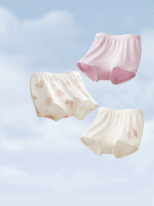 SHI YUE JIE JING | Anti-perspirant Antibacterial Flat Cotton Underwear