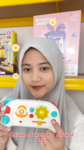 Mainan Anak XTS-0047 GAMES CONSOLE STICK Edukasi Game Console Controller Musik Lampu Melatih Motorik