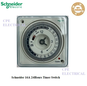 Schneider 24H 16A Time Switch / Timer With Power Reserve CCT15101 100% Authentic product