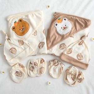 AP0015🎁เซตของขวัญ 4 ชิ้น เด็กแรกเกิด 0-6 เดือน ของขวัญ ของฝากสำหรับหนูน้อยแรกคลอด