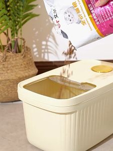Renna's Air Tight Pet Food Storage Container: Dog & Cat Food Container