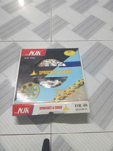 bộ nhông sên dĩa xe dream wave Future110win 100 chuyên thồ tải nặng13t- 48 răng 52 răng hàng chín hảng NJK THÁI