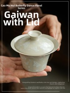 JISU | Elegant Ceramic Lid Cup Non-Heat Conductive