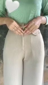 Oro Pants Celana Kulot Highwaist Loose Pants Trousers - Celana Kulot Wanita Anti Kusut Knit Premium