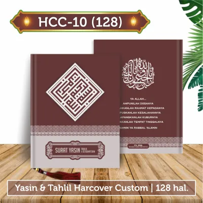 BUKU YASIN & TAHLIL | HARDCOVER | CUSTOM | 128 Halaman
