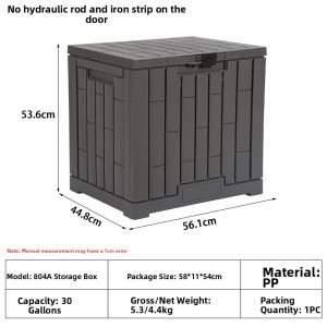 Outdoor & Garden Storage Cabinet Dustproof Multifunctional Large Capacity