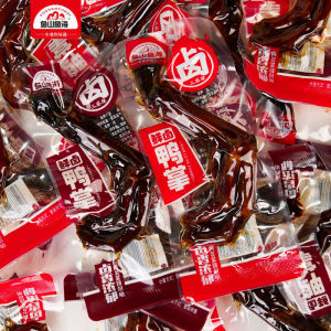 Duck feet Black duck flavor marinated duck feet snack small package snack food duck feet Hunan specialty