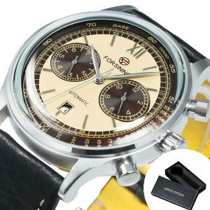 Forsining | Forsining Business Retro Mechanical Watch for Men Small Dials Calendar Automatic Mens Watches Top Brand Luxury Leather Strap New