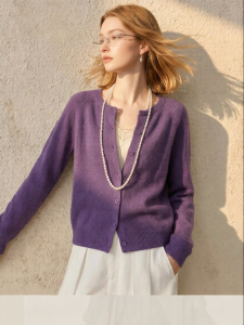 Stylish and Versatile Purple Cardigan