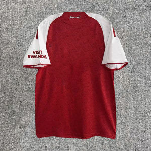 Arsenal Home Short Sleeve Player Edition Football Kit Set 2025 Season Polyester Fiber Sportswear for Men And Women