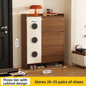 SAMEDREAM | Ultra-thin Compact Shoe Cabinet