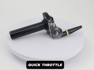 BangRen Motorcycle Quick Throttle Twist Throttle Hand Grip with Twist Cable Handle Throttle Clamp