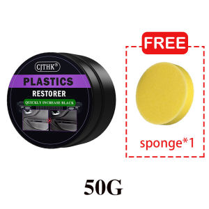 Car Plastic Restorer Back To Black Gloss Auto Interior Leather & Panel Renewal Wax Coating Agent Auto Polish And Repair Coating