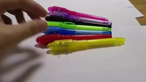 10Pcs Invisible Ink Pen Magic Pen with UV Light Magic Marker for Kids Party Favors Classroom Prizes Toys Gift