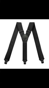 Heavy Duty Men Suspenders 1.5inch Y-Back 3 Plastic Clips Adjustable Elastic Work Outdoor Trouser Braces