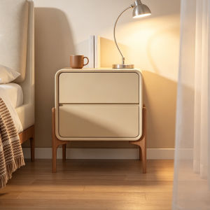 MUYI | Scratch Resistant Nightstand Storage Cabinet Modern